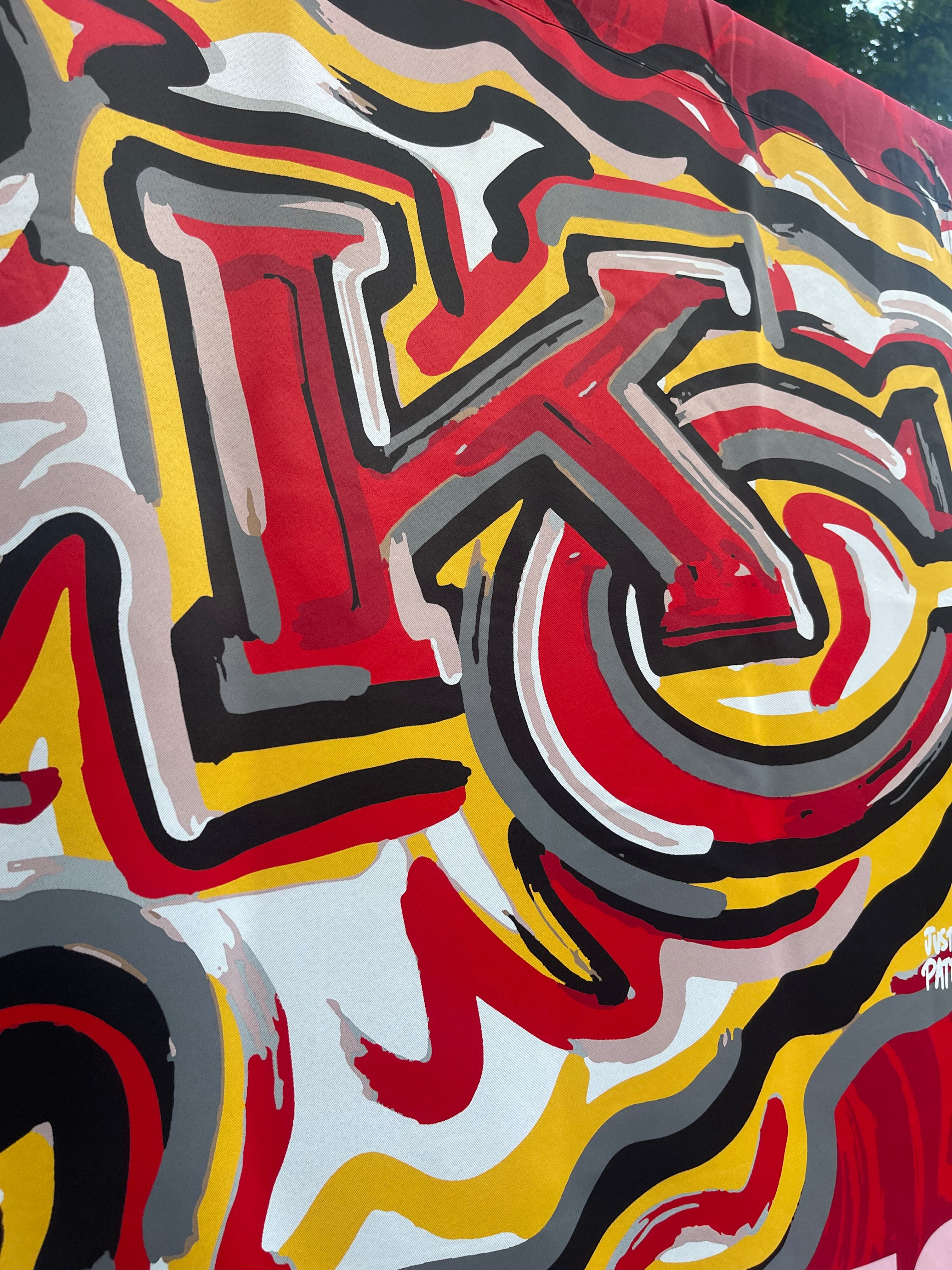 Kansas City Chiefs House Flag 29" x 43" by Justin Patten