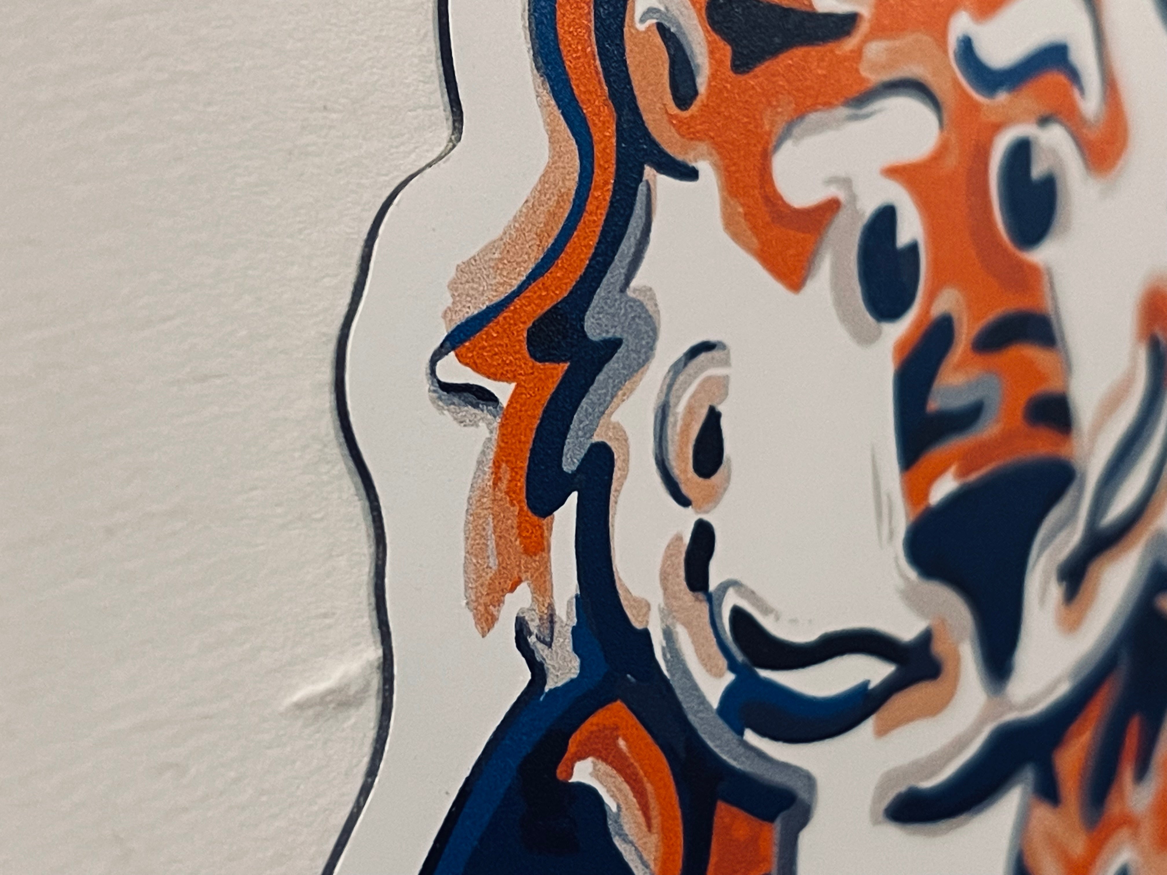 Auburn University Aubie Magnet by Justin Patten
