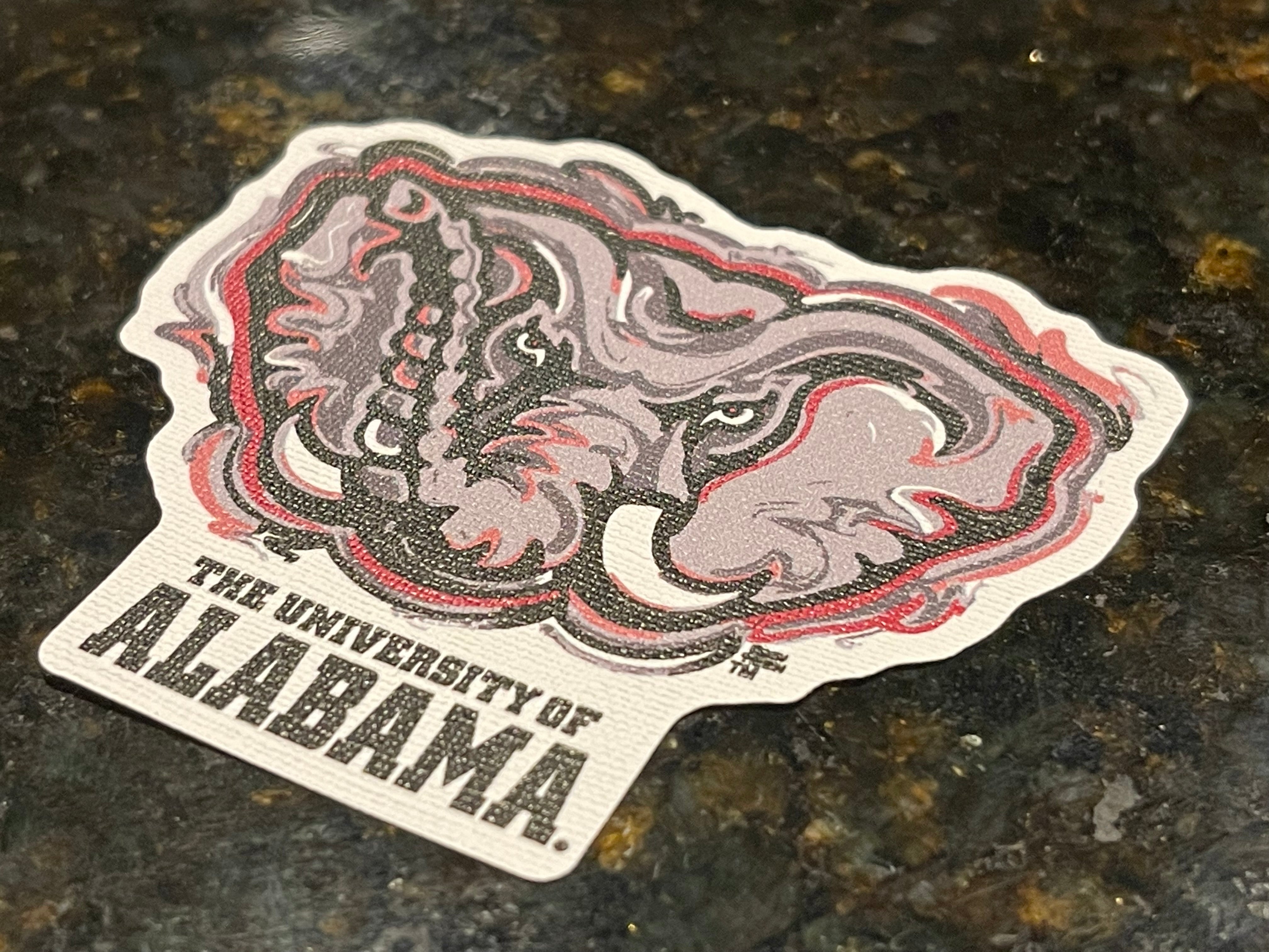 University of Alabama Big AL Durable Sticker by Justin Patten