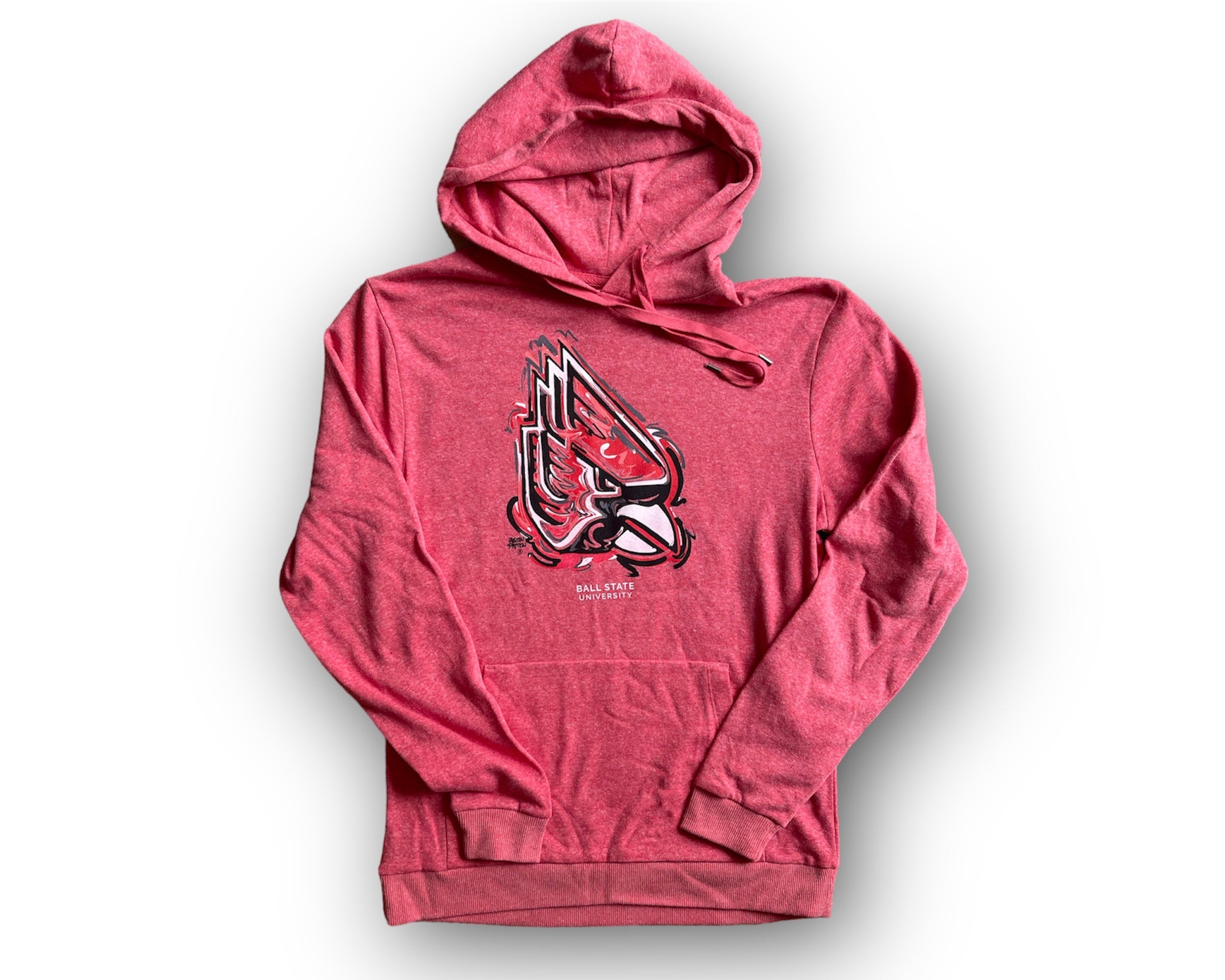 Ball State University Unisex Hoodie by Justin Patten (3 Colors)
