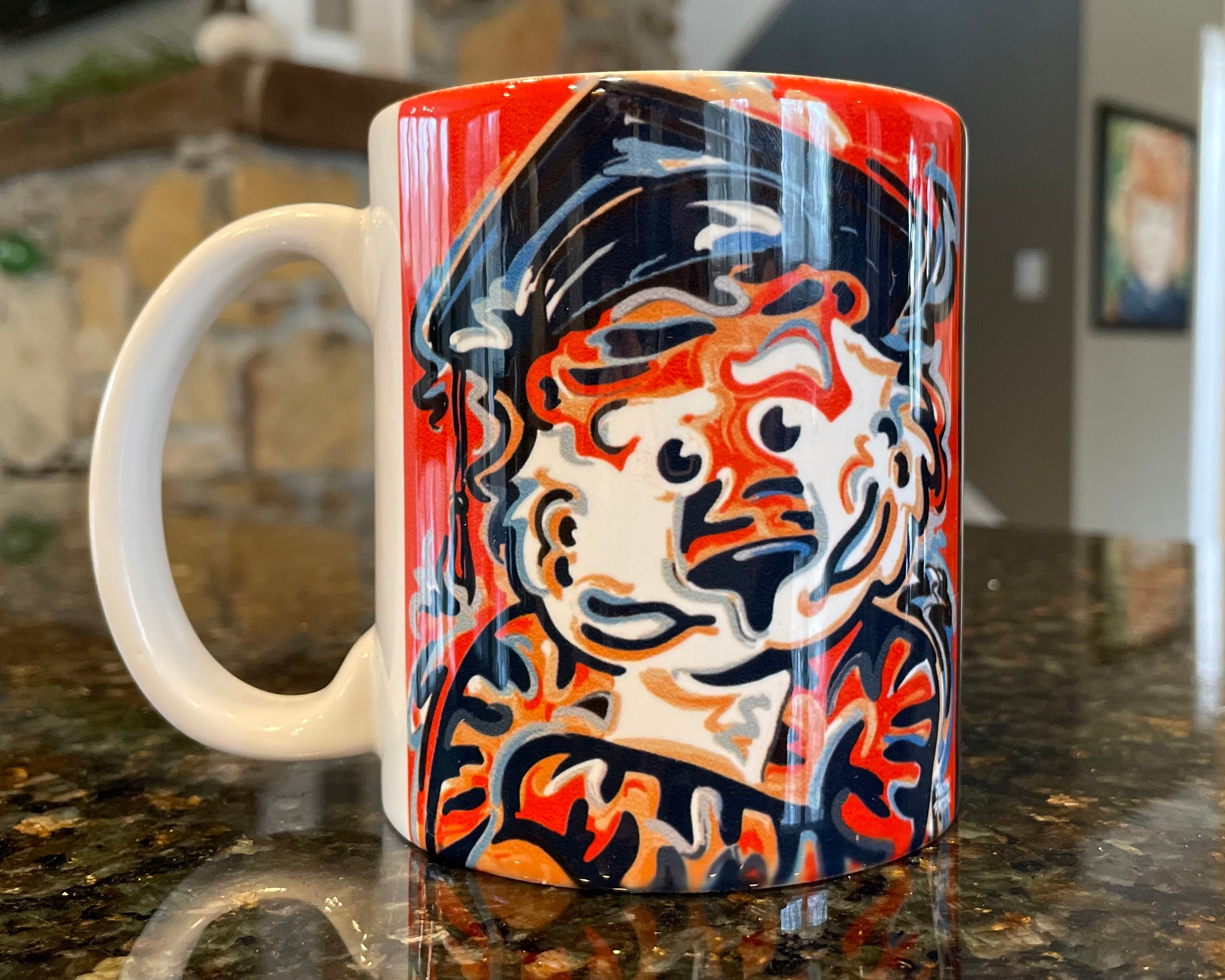 Auburn University Graduation Aubie Mug by Justin Patten