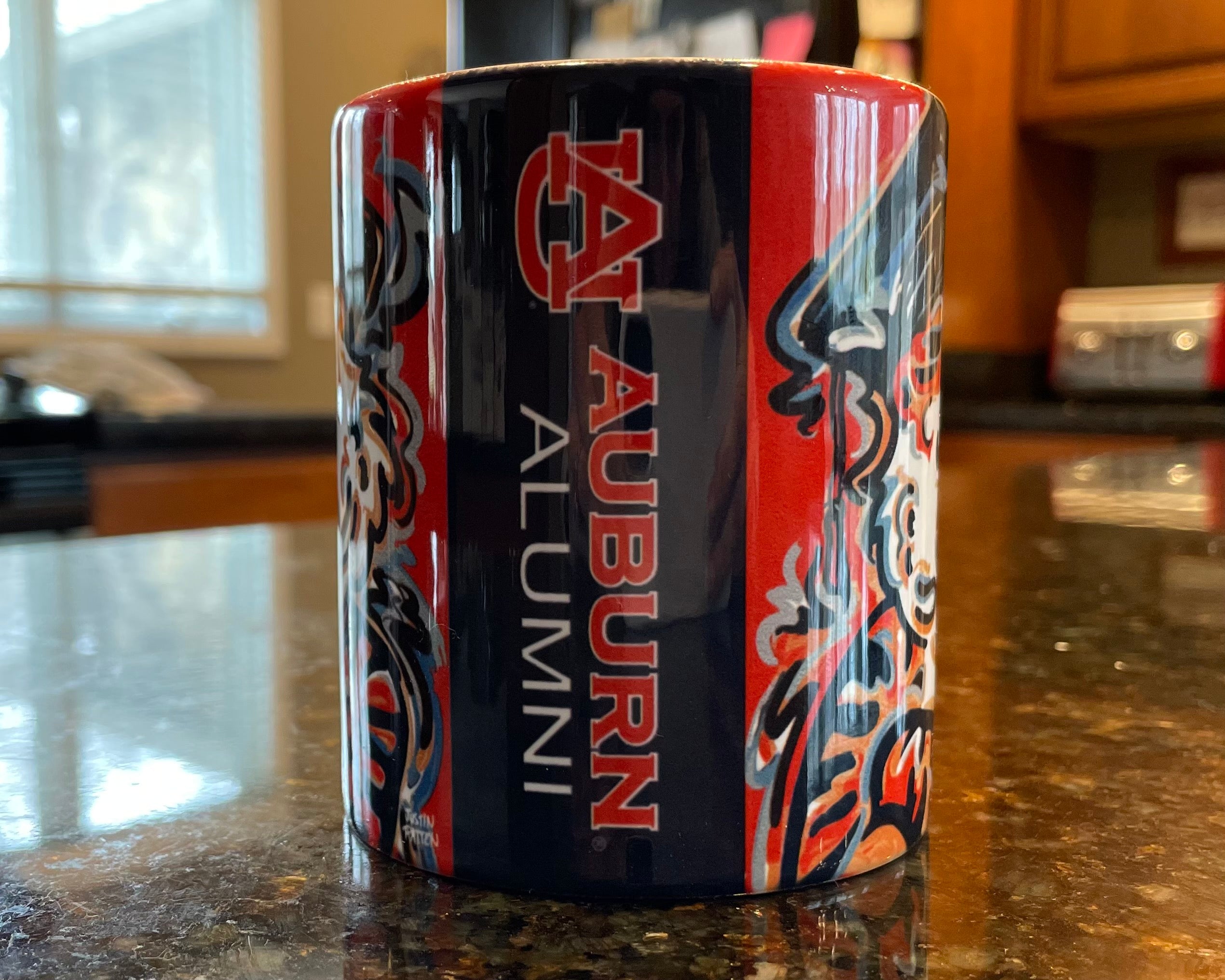 Auburn University Graduation Aubie Mug by Justin Patten