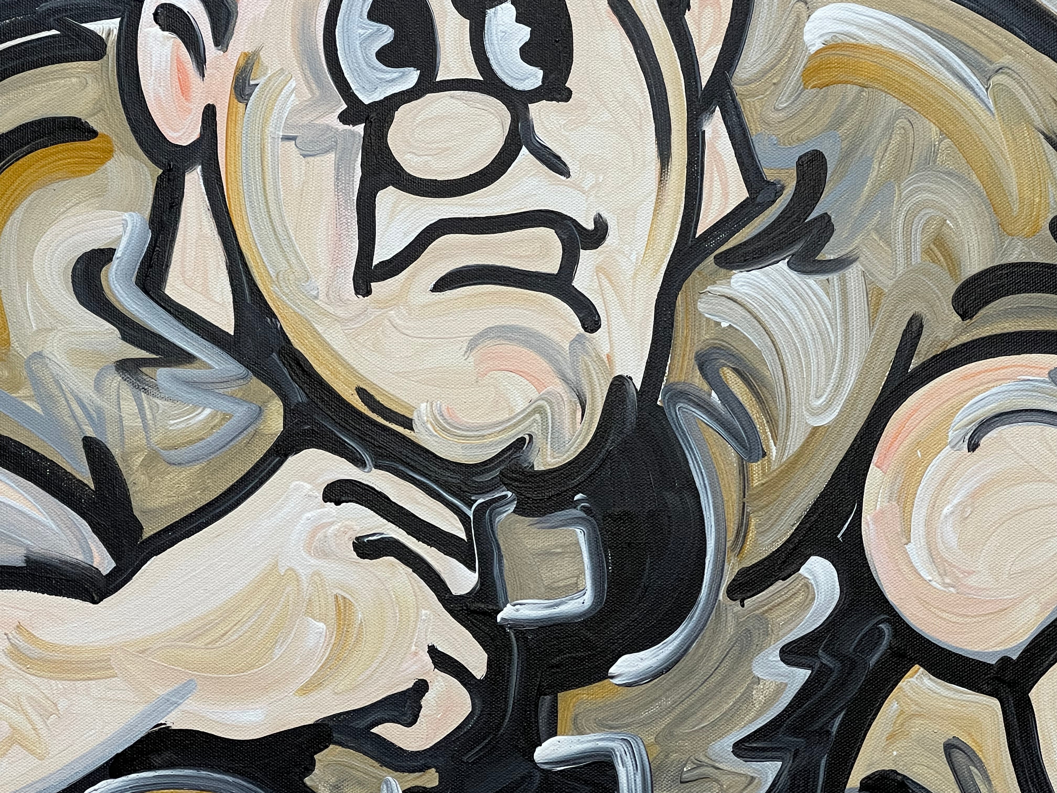 Purdue Pete Painting by Justin Patten 30x24 (Custom Painting)
