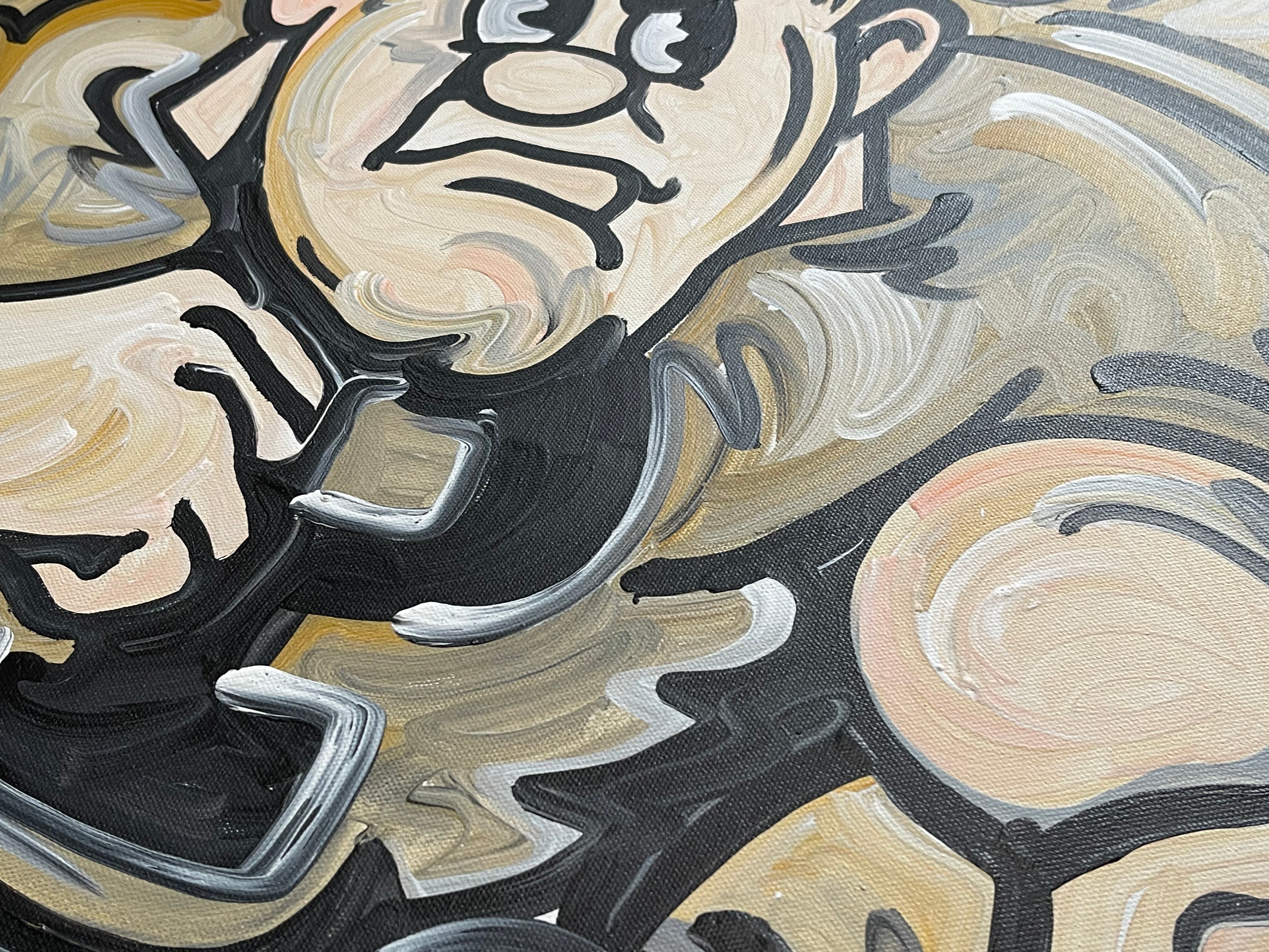 Purdue Pete Painting by Justin Patten 30x24 (Custom Painting)