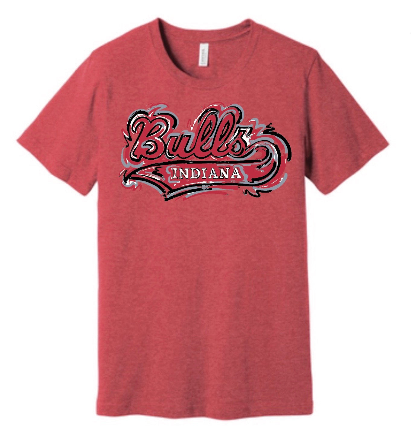 Indiana Bulls Unisex Tee by Justin Patten (3 Colors)