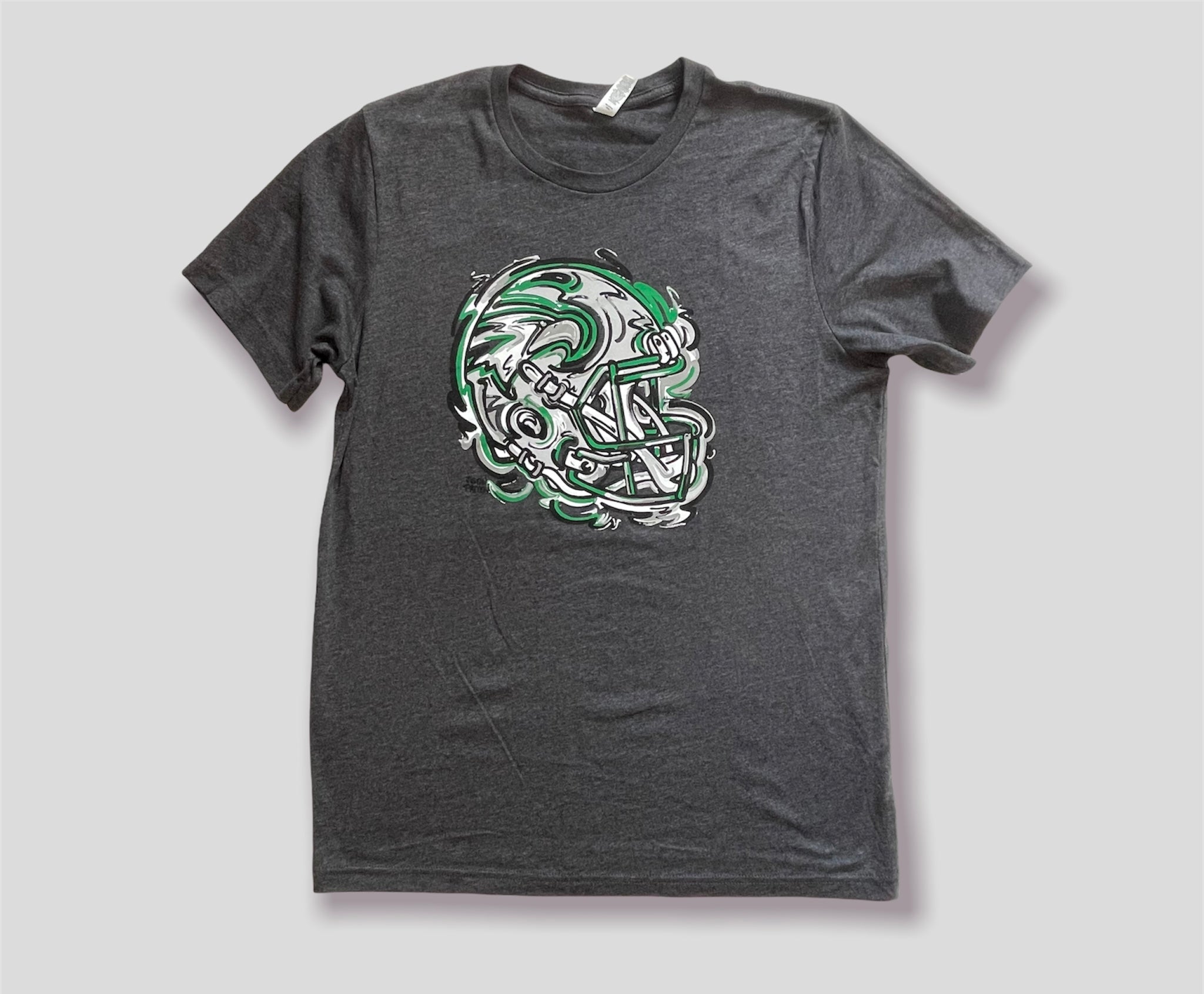 Zionsville Indiana Football Unisex Tee by Justin Patten (Last Few)