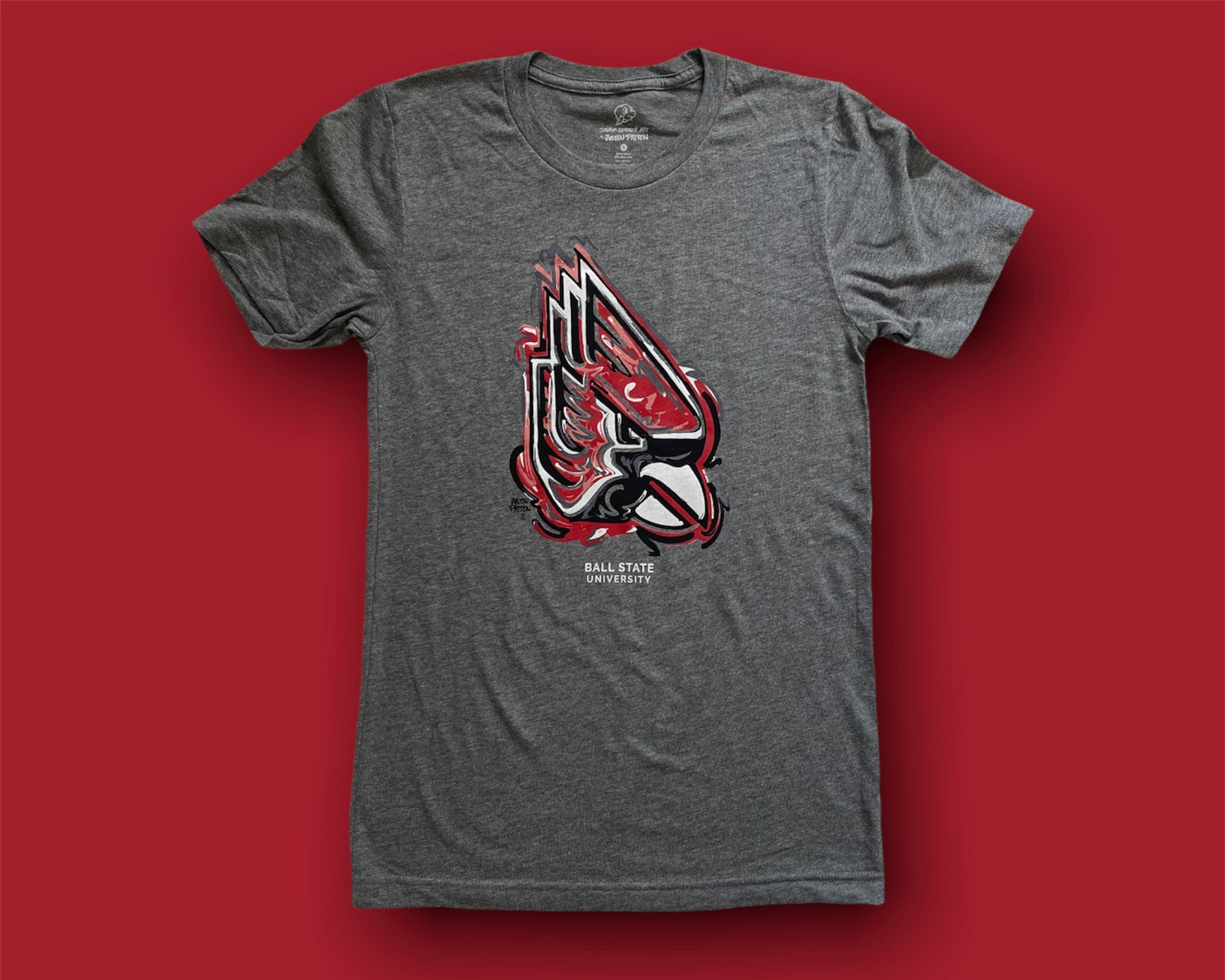 Ball State University Unisex Tee by Justin Patten (2 Colors)