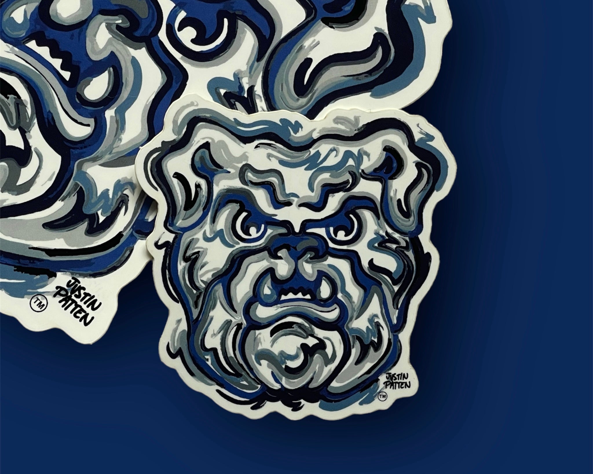 Butler University Mini Vinyl Sticker by Justin Patten