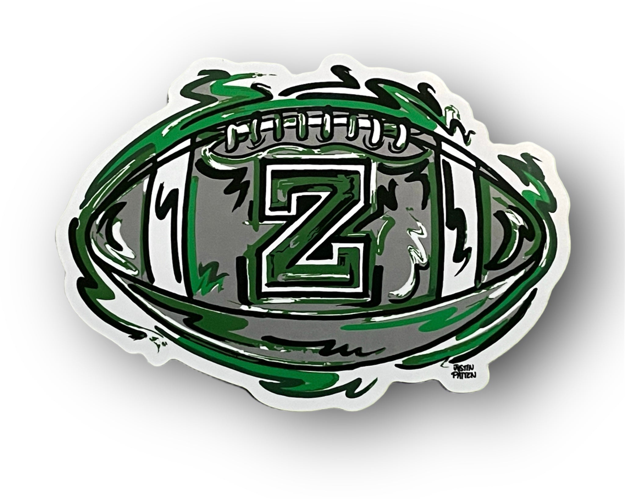 Zionsville Indiana Football Sticker by Justin Patten