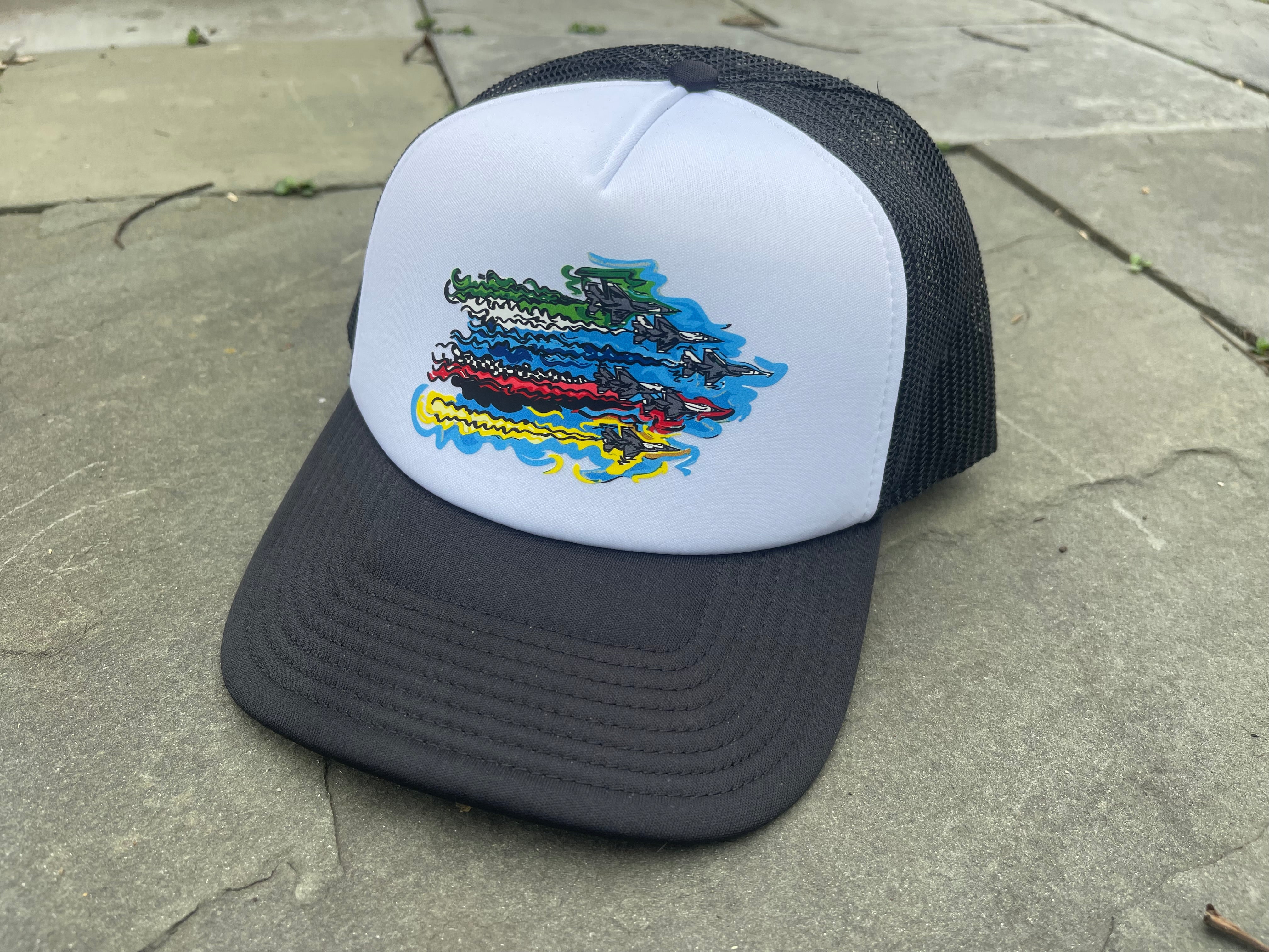 Indianapolis Motor Speedway Flyover Hat by Justin Patten