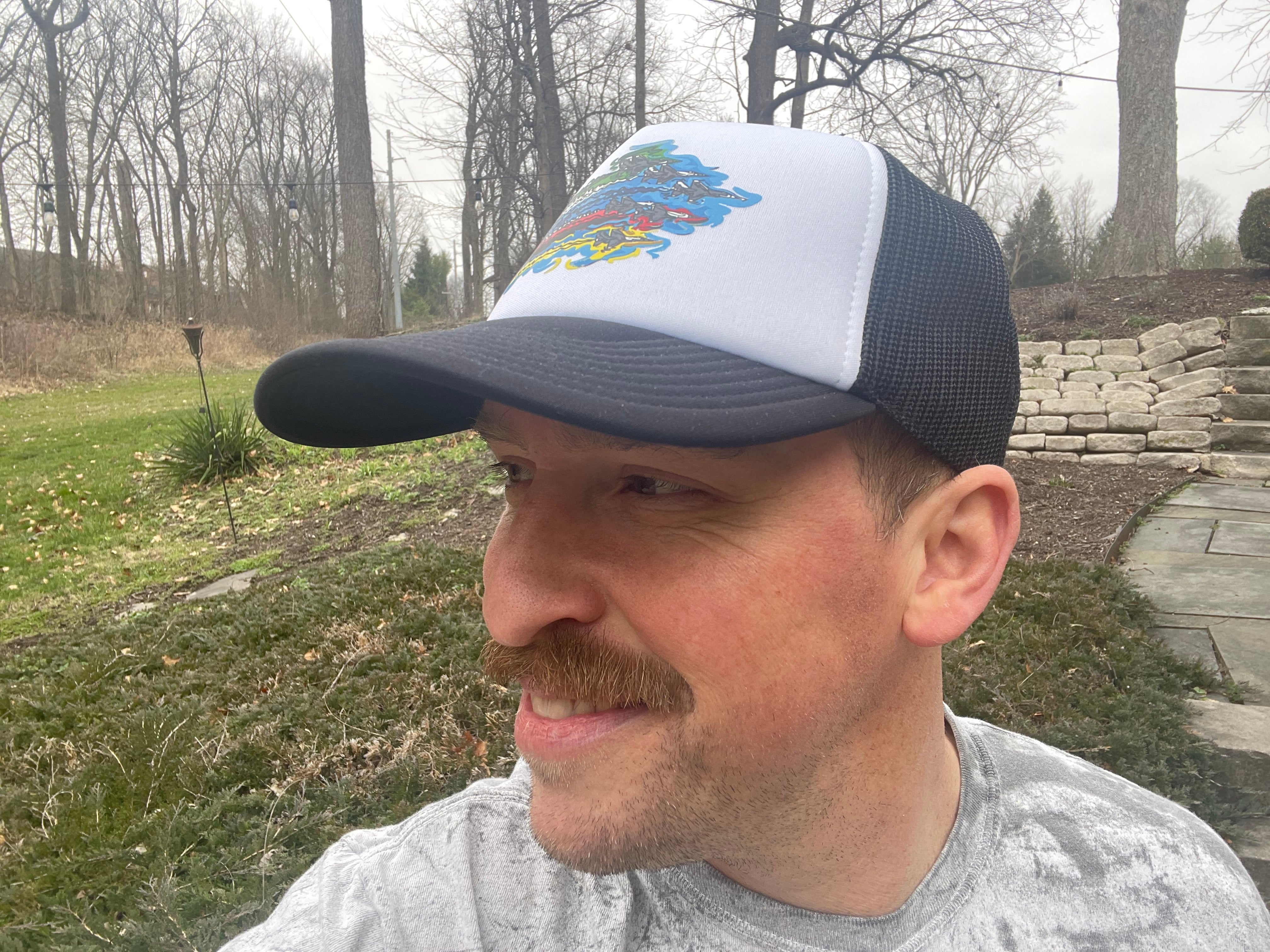 Indianapolis Motor Speedway Flyover Hat by Justin Patten