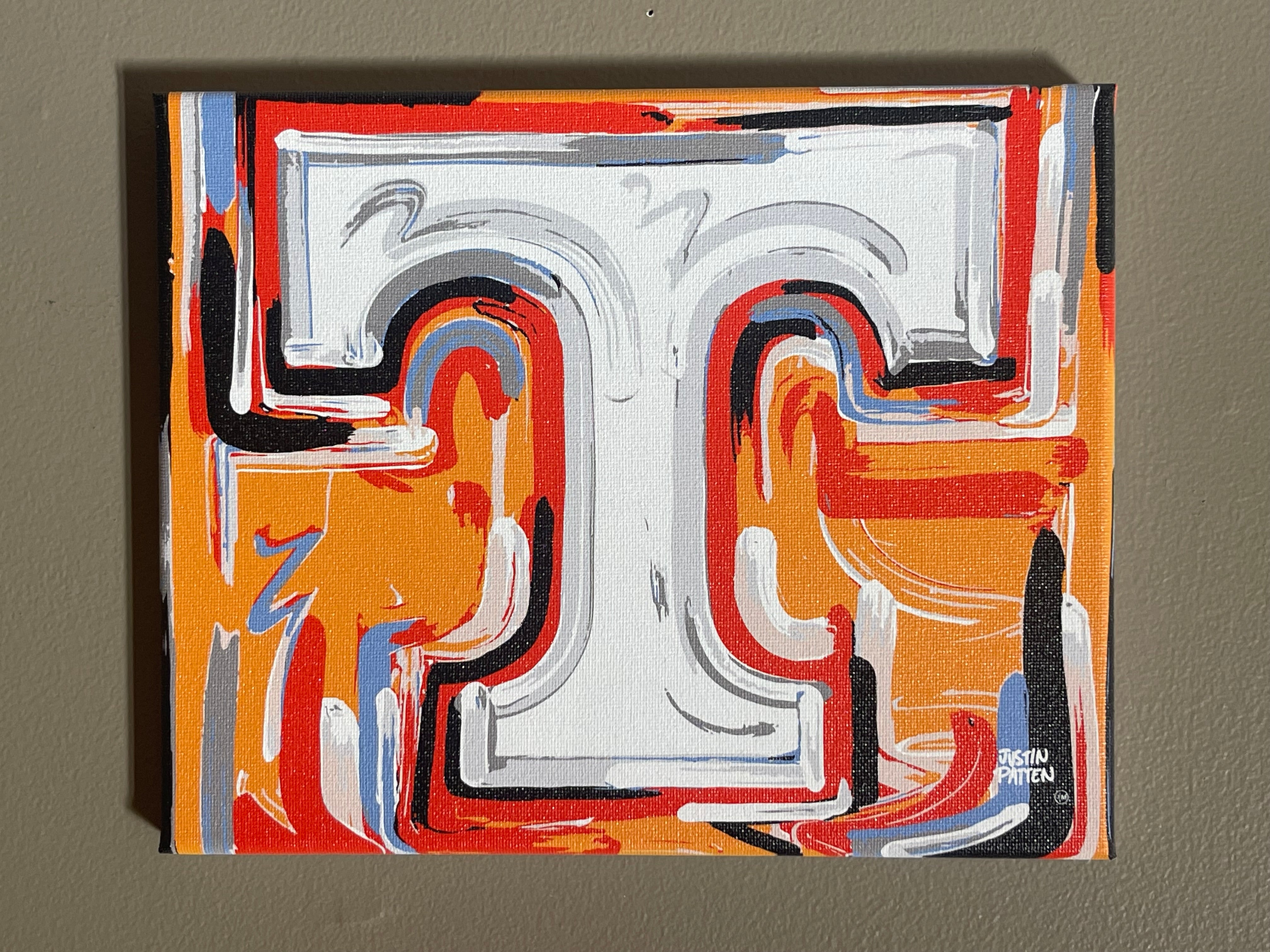 University of Tennessee 20" x 16" T Wrapped Canvas Print by Justin Patten