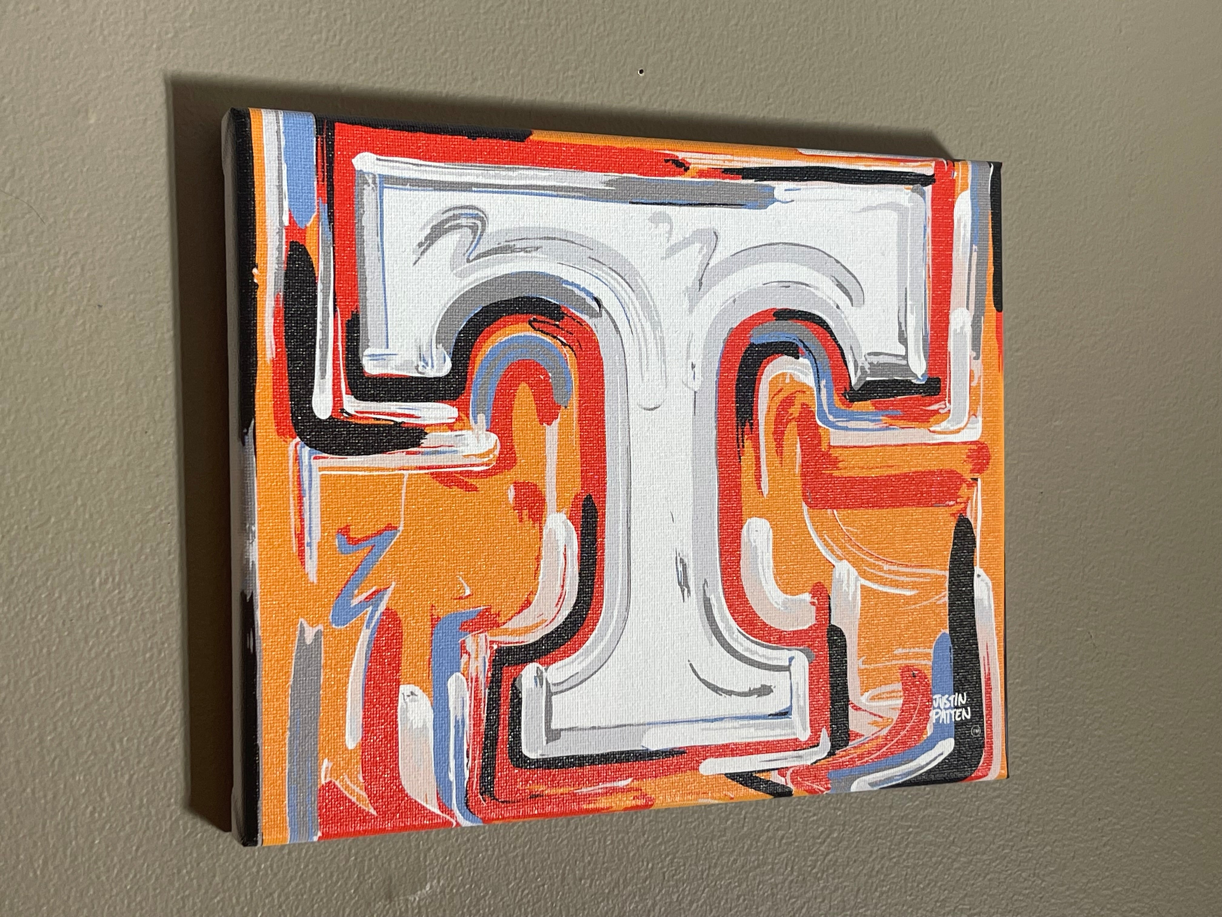 University of Tennessee 20" x 16" T Wrapped Canvas Print by Justin Patten