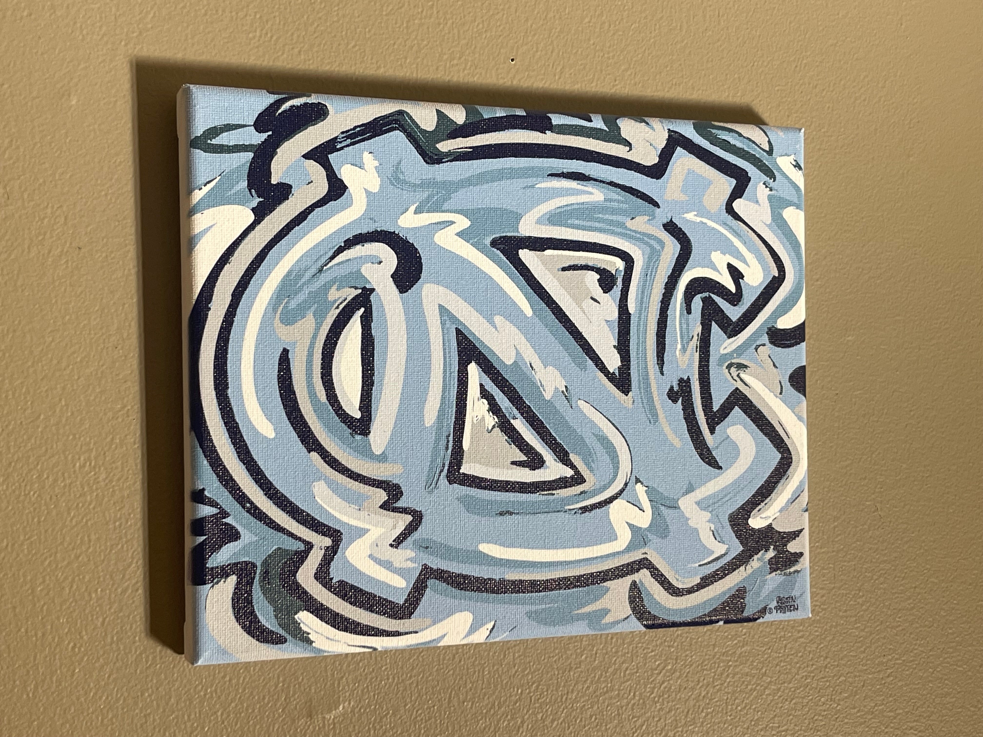 University of North Carolina 20" x 16" UNC Wrapped Canvas Print by Justin Patten