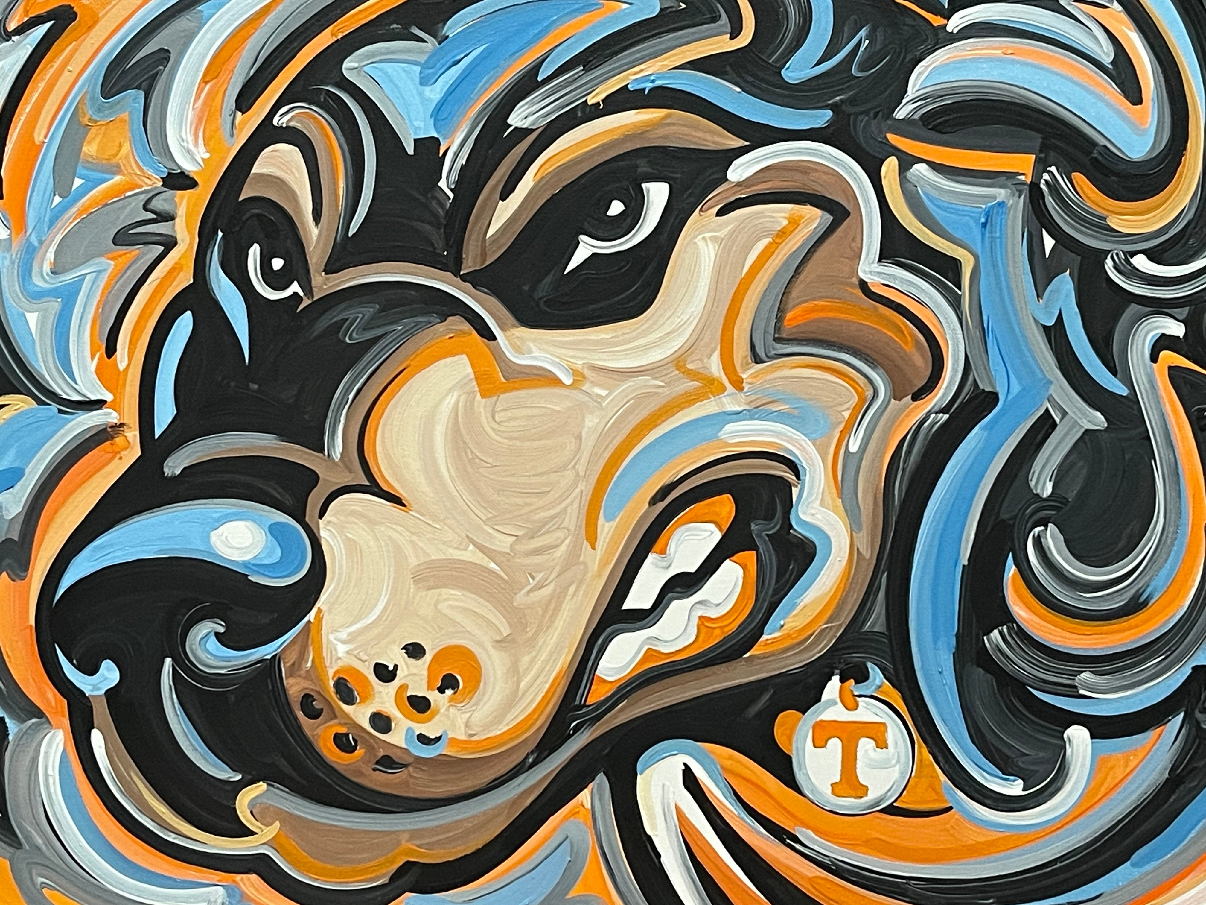University of Tennessee Smokey Painting by Justin Patten 24x18