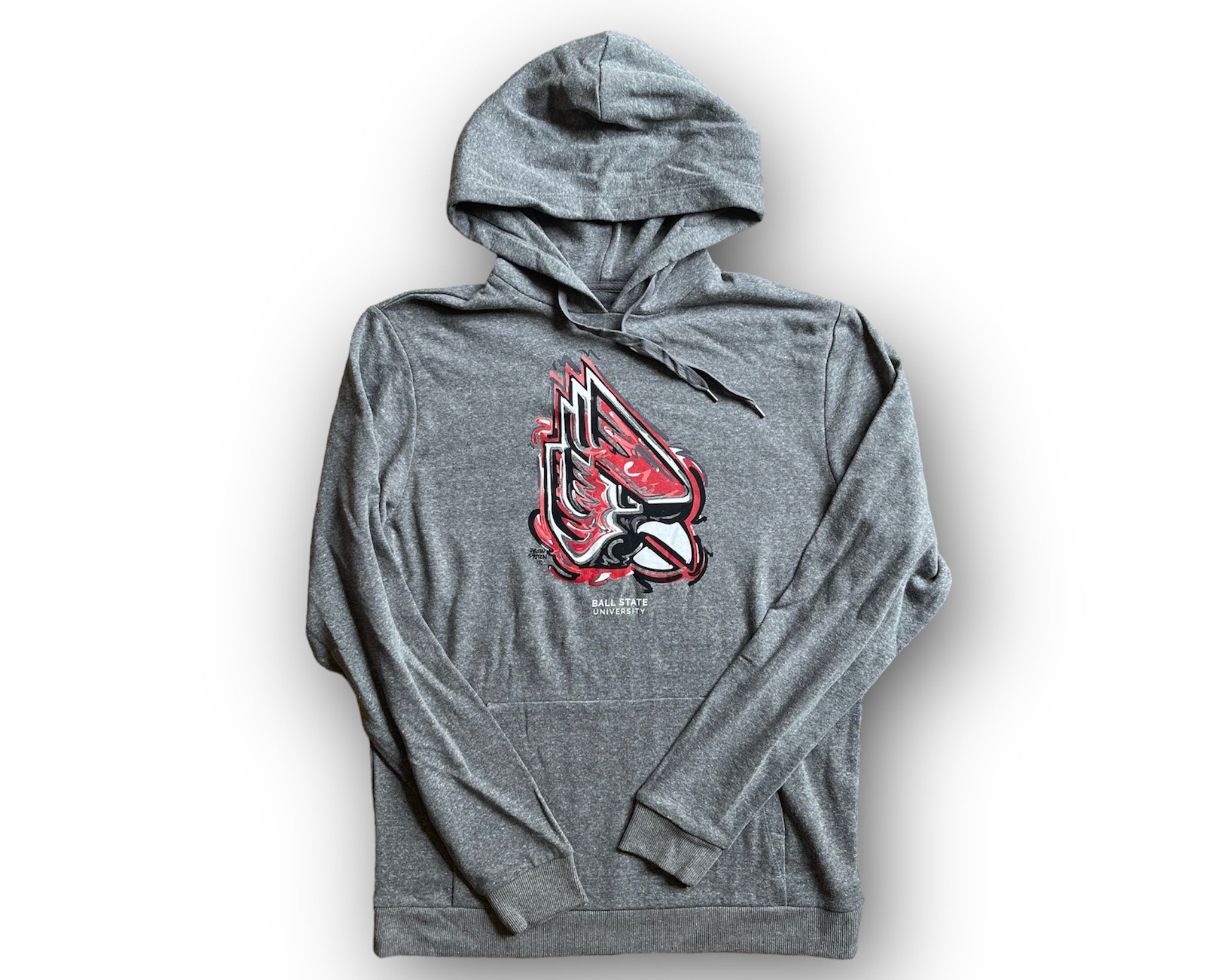 Ball State University Unisex Hoodie by Justin Patten (3 Colors)