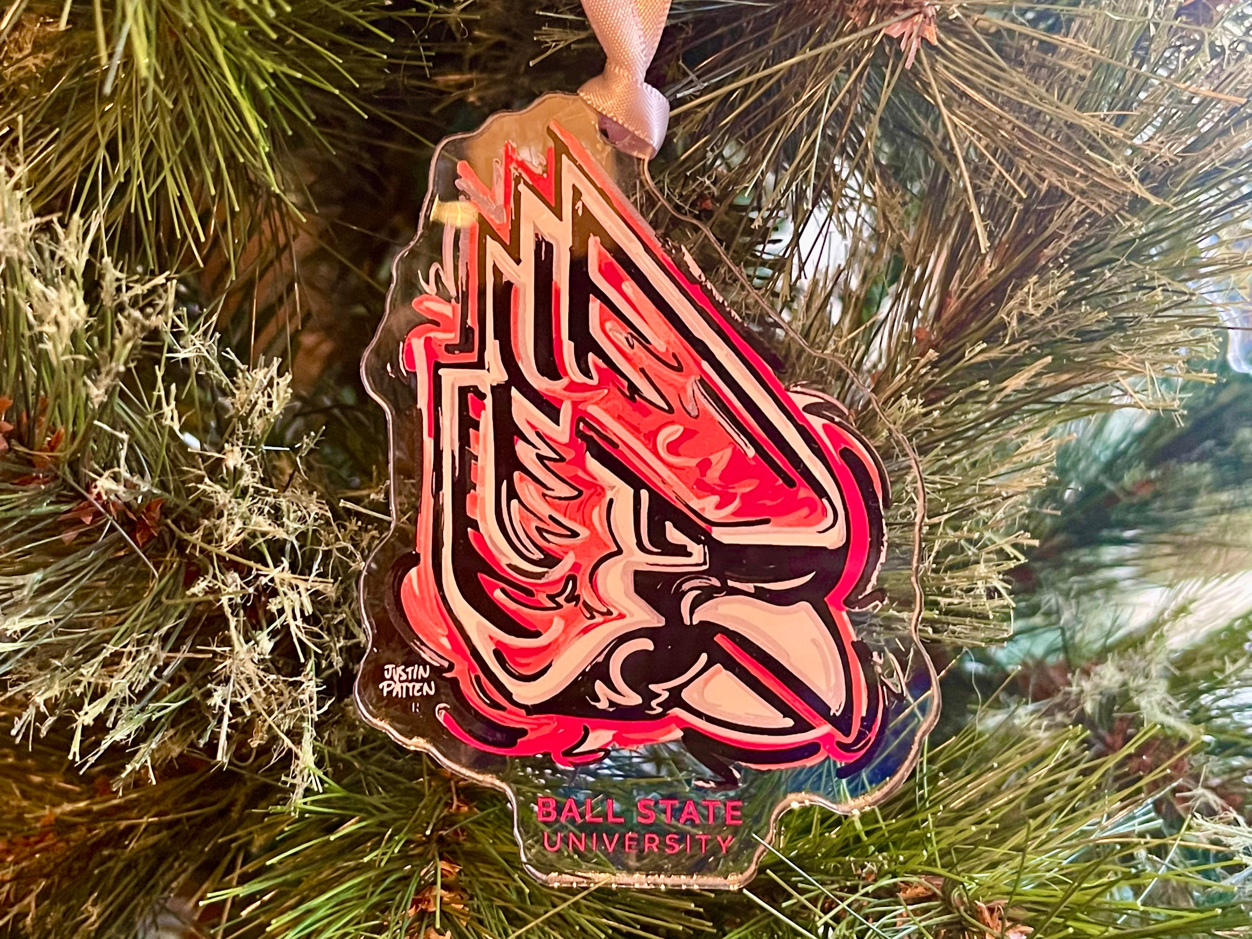 Ball State University Ornament by Justin Patten