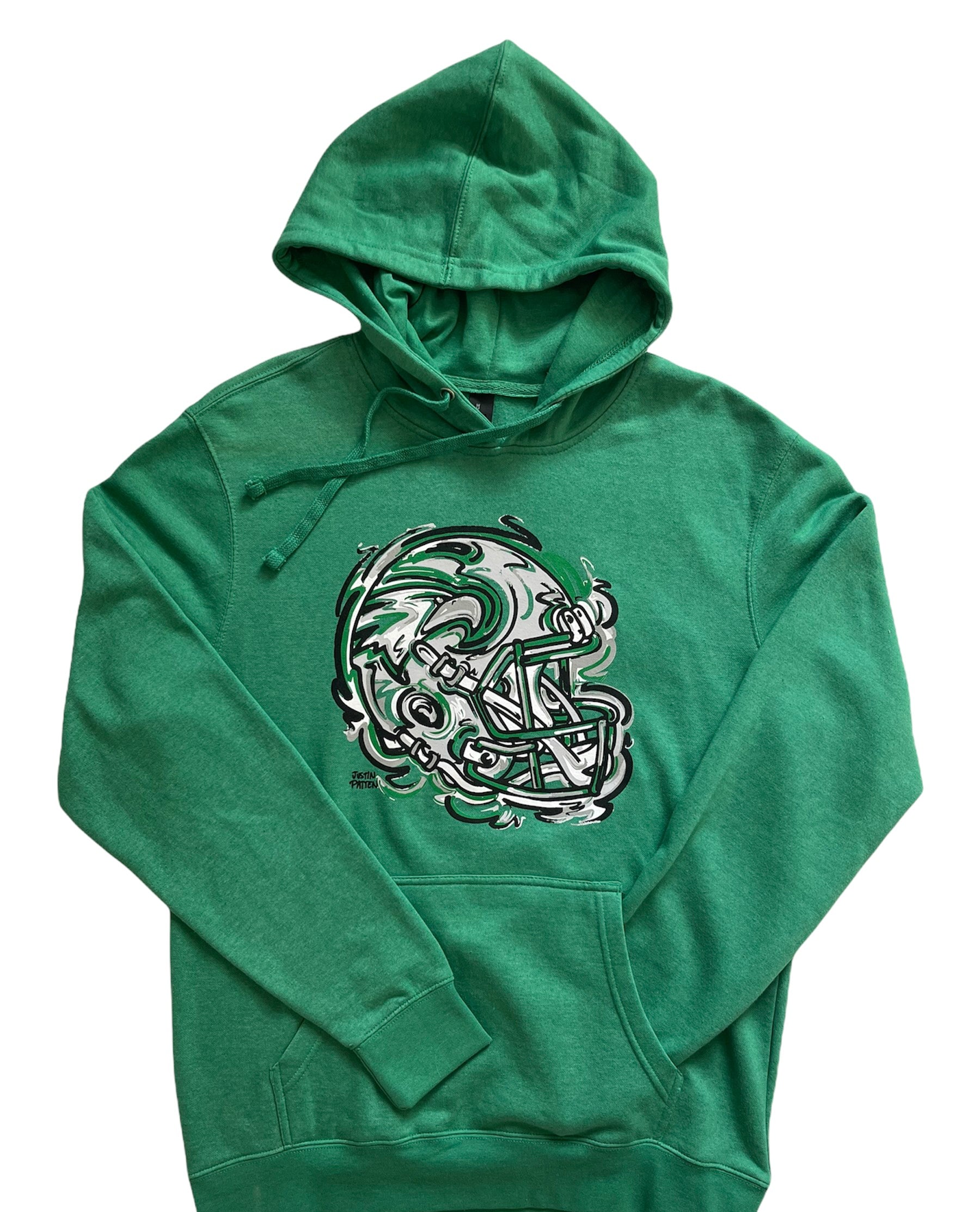 Zionsville Indiana Football Hoodie by Justin Patten (Last Few)