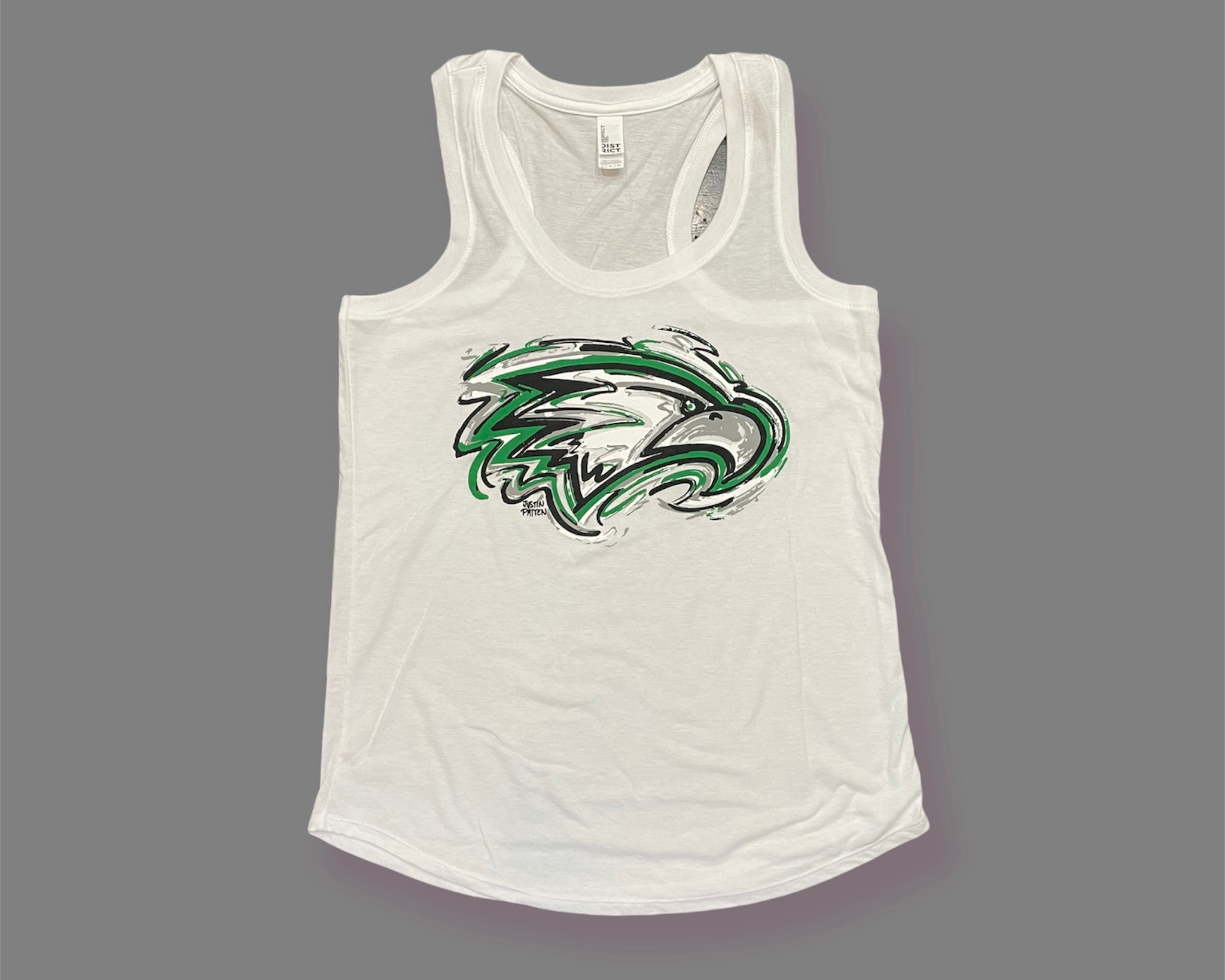 Zionsville Indiana Eagle Tank by Justin Patten (White)