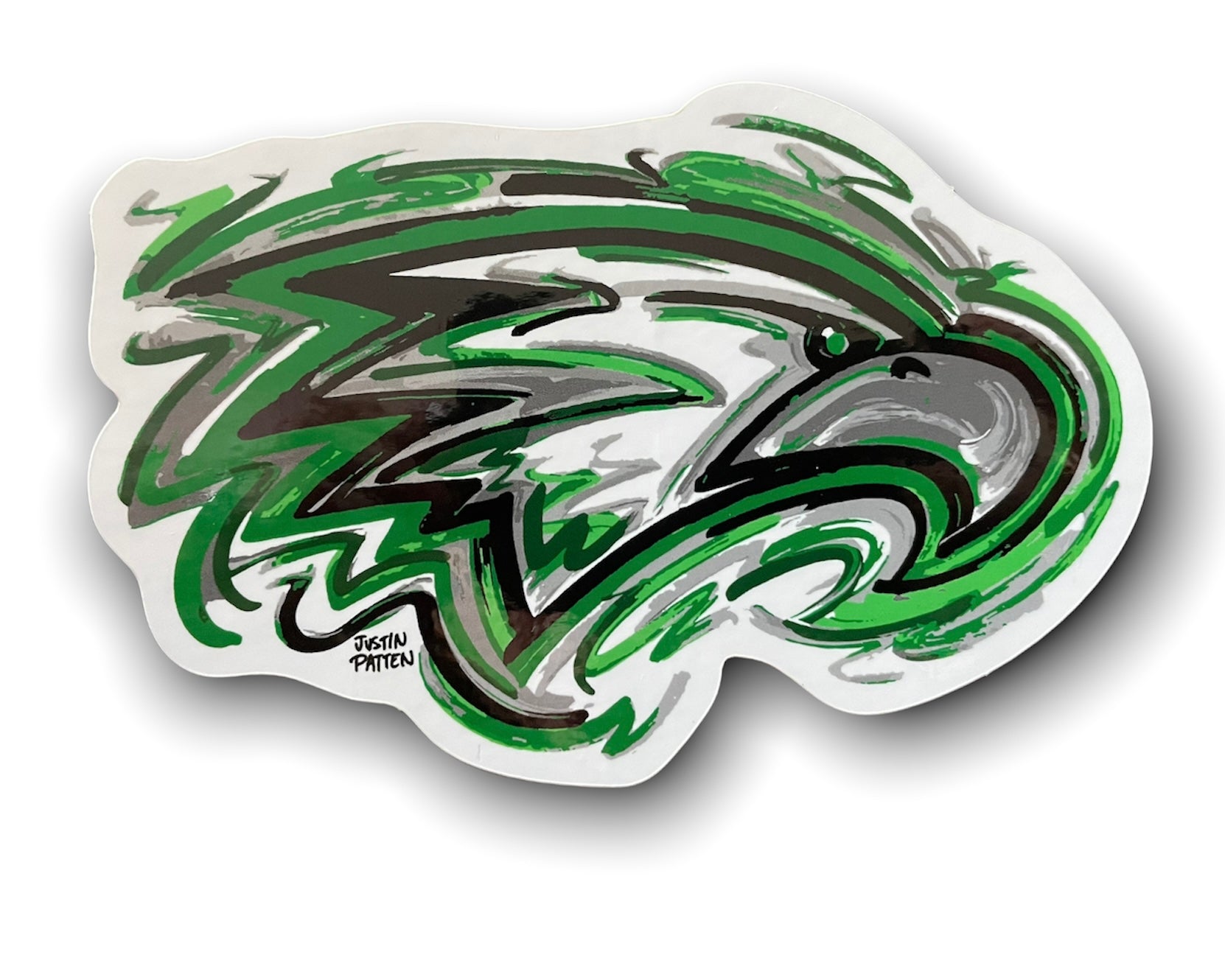 Zionsville Indiana Eagle Sticker by Justin Patten