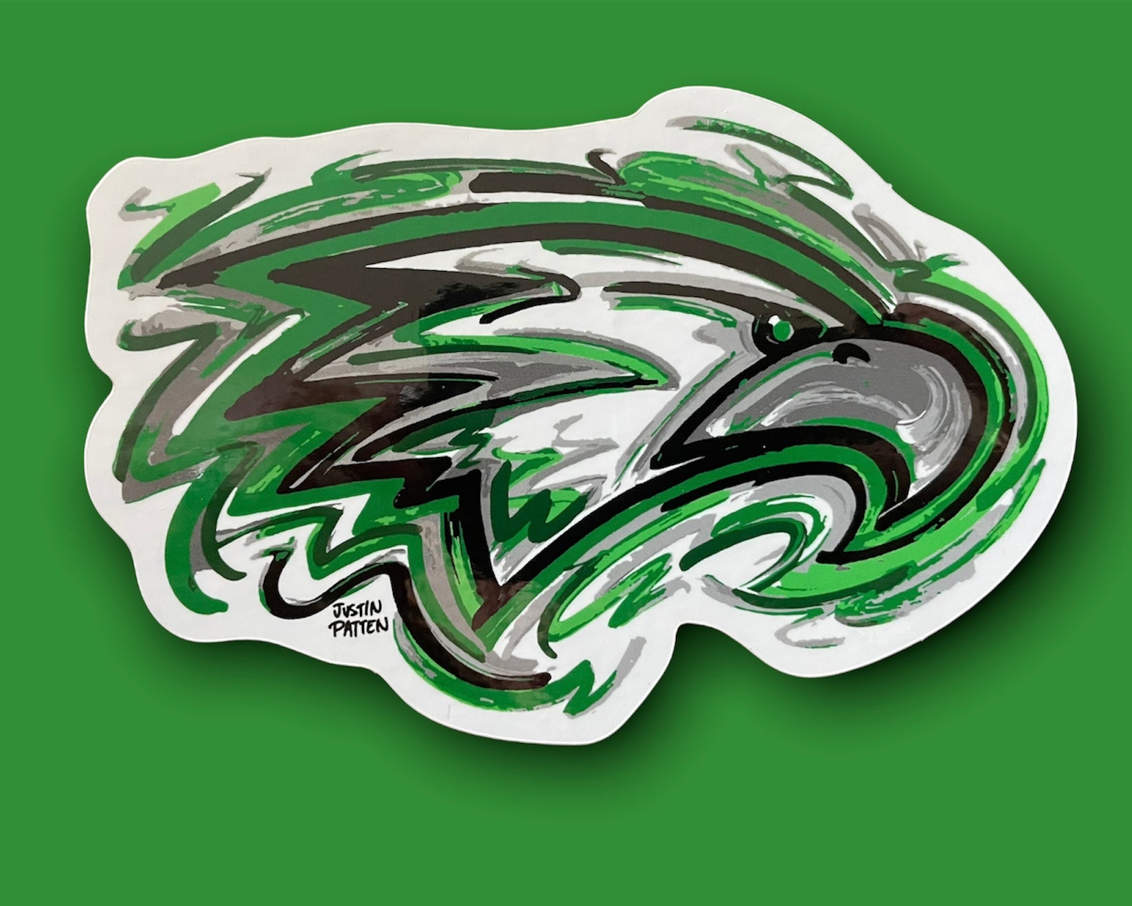 Zionsville Indiana Eagle Sticker by Justin Patten