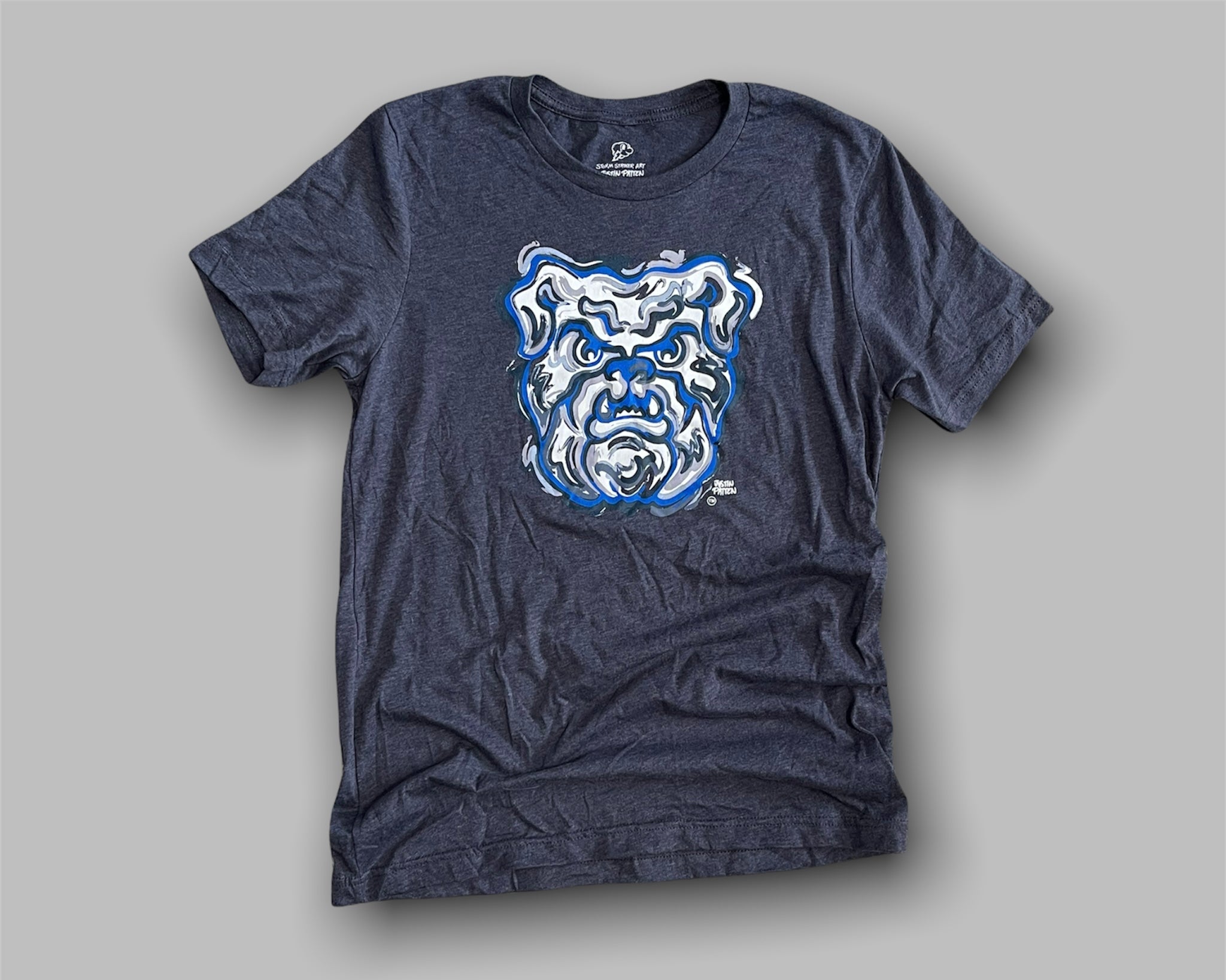 Butler University Bulldog Unisex Tee by Justin Patten