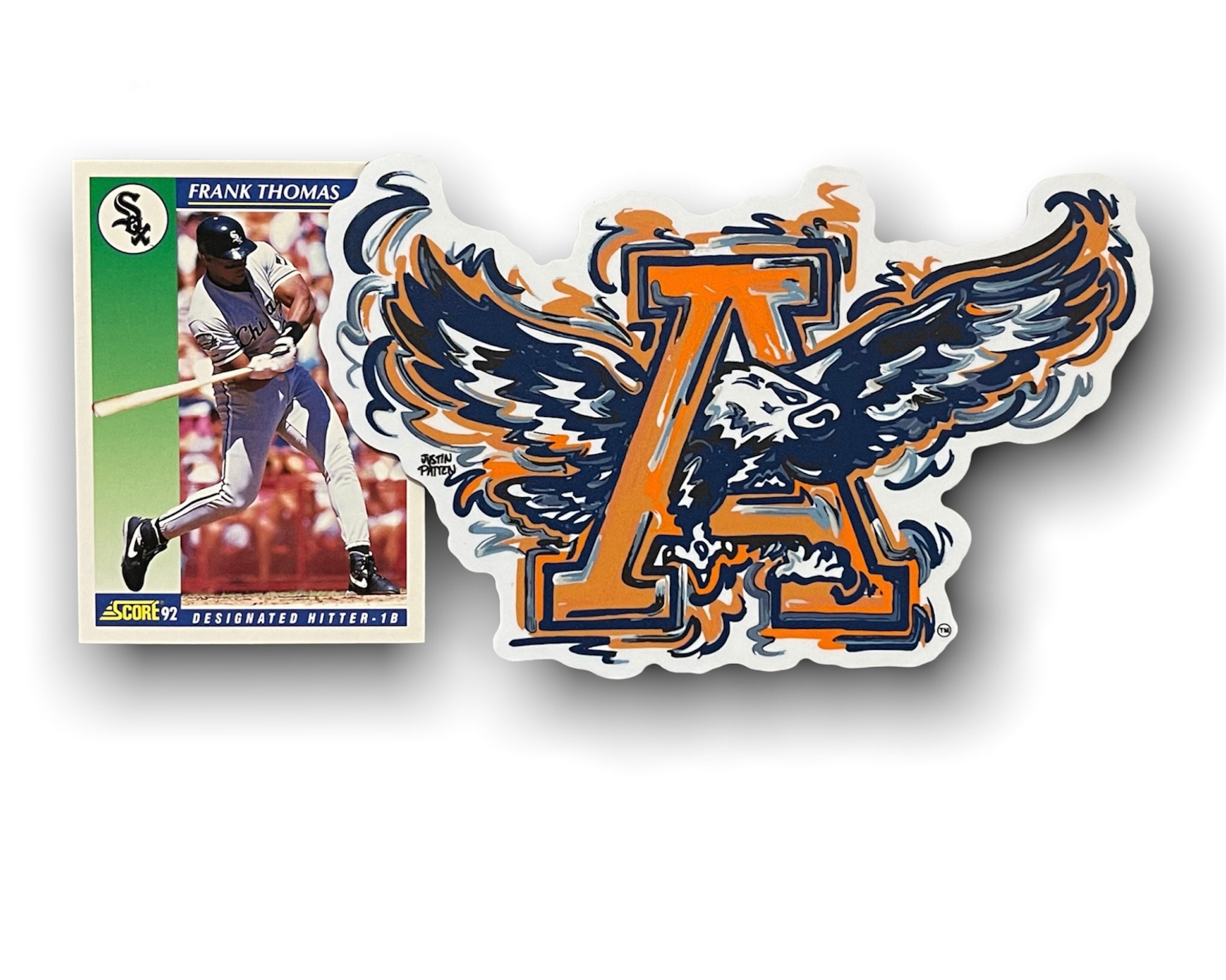 Auburn University War Eagle Magnet by Justin Patten