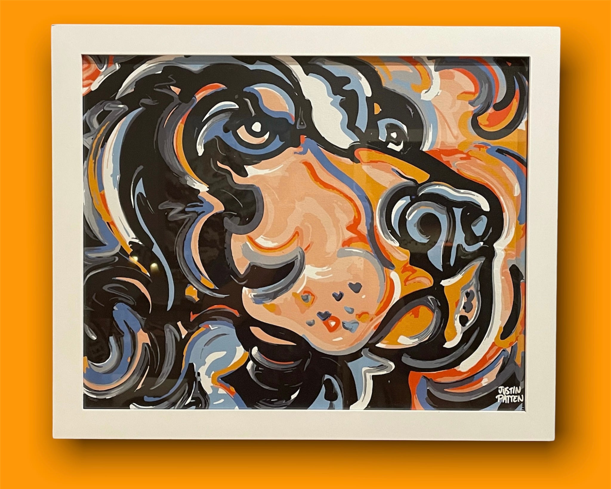 University of Tennessee 20" x 16" Smokey Print by Justin Patten