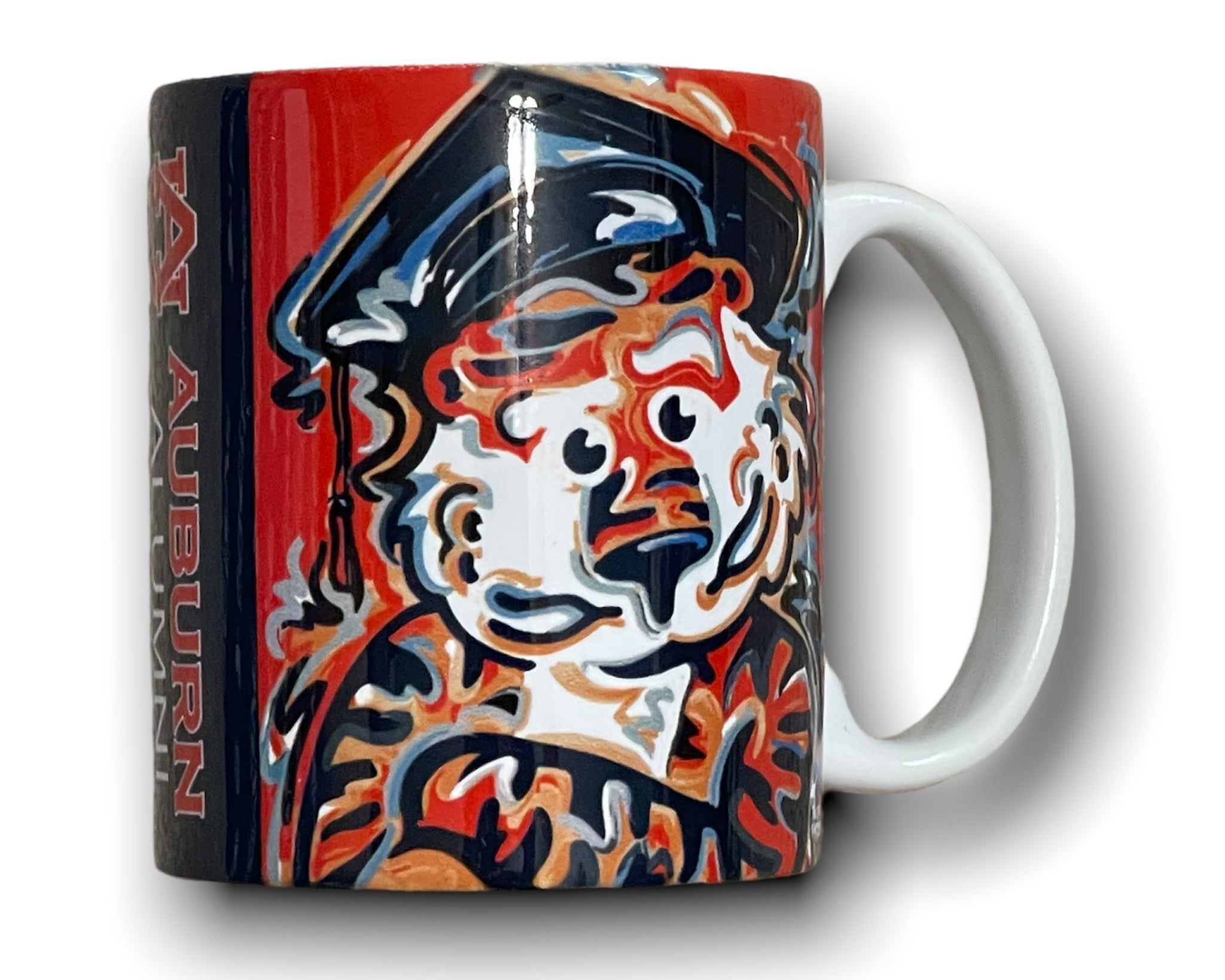 Auburn University Graduation Aubie Mug by Justin Patten